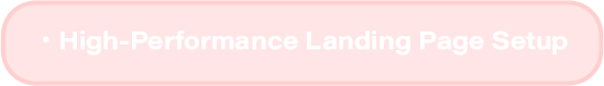 High-Performance Landing Page Setup